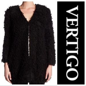 Vertigo fuzzy knit coat (sold out everywhere) NWT